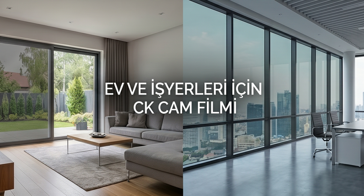 Ev ve işyerleri için cam filmi